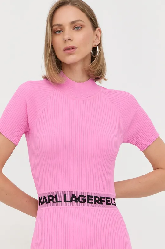 ροζ Φόρεμα Karl Lagerfeld