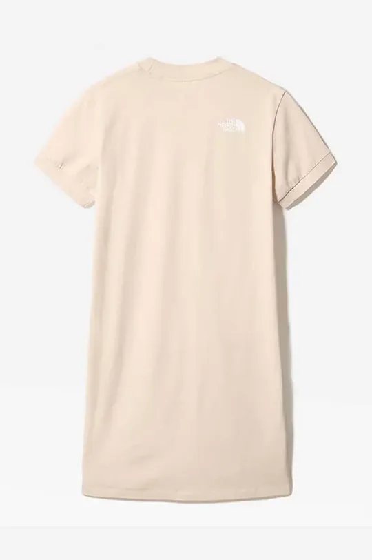 бежевый Хлопковое платье The North Face Tee Dress