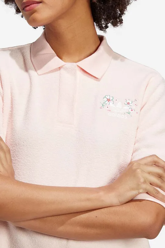 růžová Šaty adidas Polo