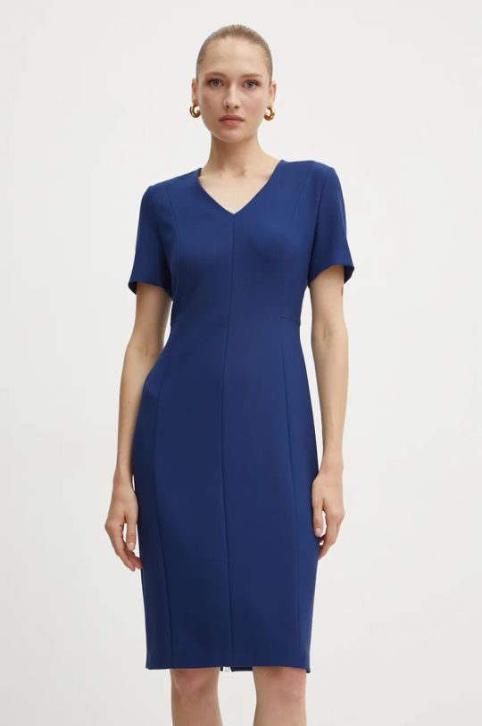 BOSS rochie mini albastru 50490044