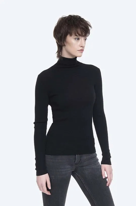 Пуловер с вълна Norse Projects Siri Roll Merino NW45-0167 9999