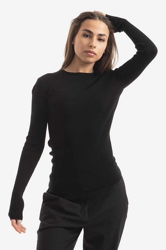 black Norse Projects wool jumper Siri Merino Women’s