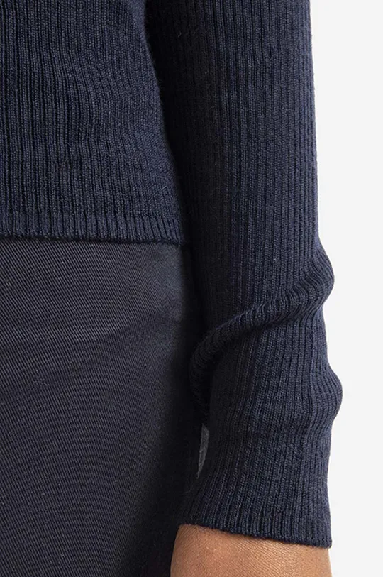 bleumarin Norse Projects pulover de lână Siri Merino