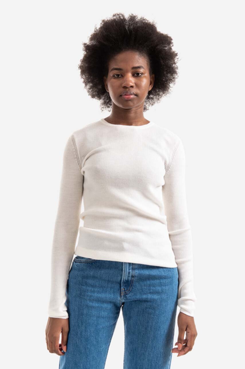 beige Norse Projects wool jumper Siri Merino Women’s