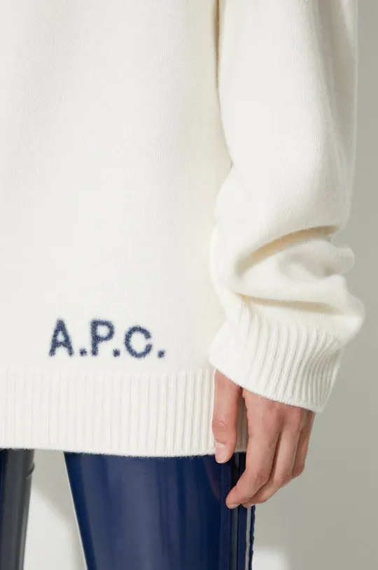 Вълнен пуловер A.P.C.