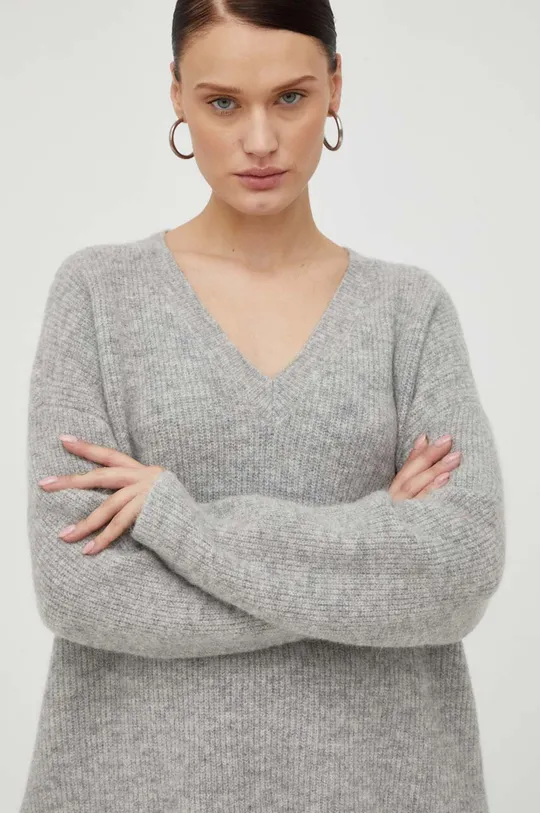 grigio Gestuz maglione in lana