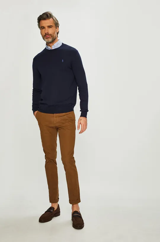 Polo Ralph Lauren - Пуловер тъмносин