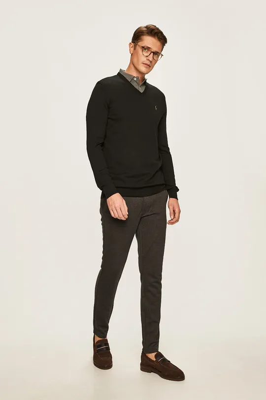 Polo Ralph Lauren pulover črna