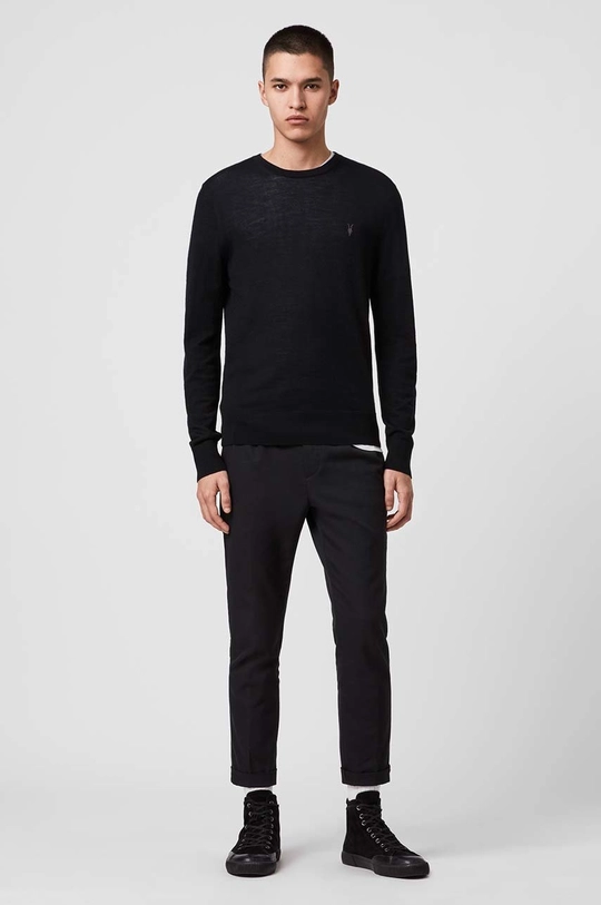 AllSaints maglione Mode Merino Crew 100% Lana merino