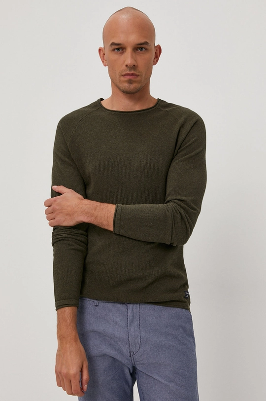 zielony Jack & Jones Sweter