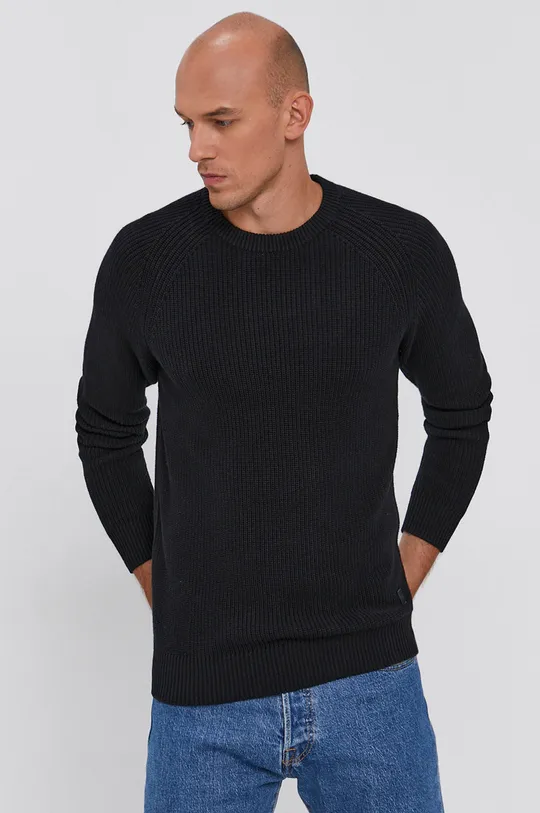 Selected Homme Sweter czarny
