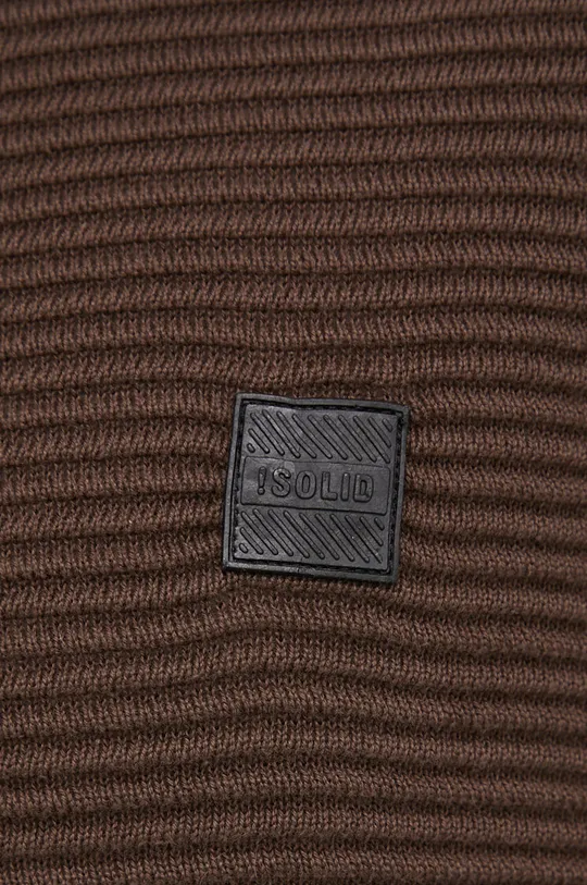 Bavlnený sveter Solid Pánsky