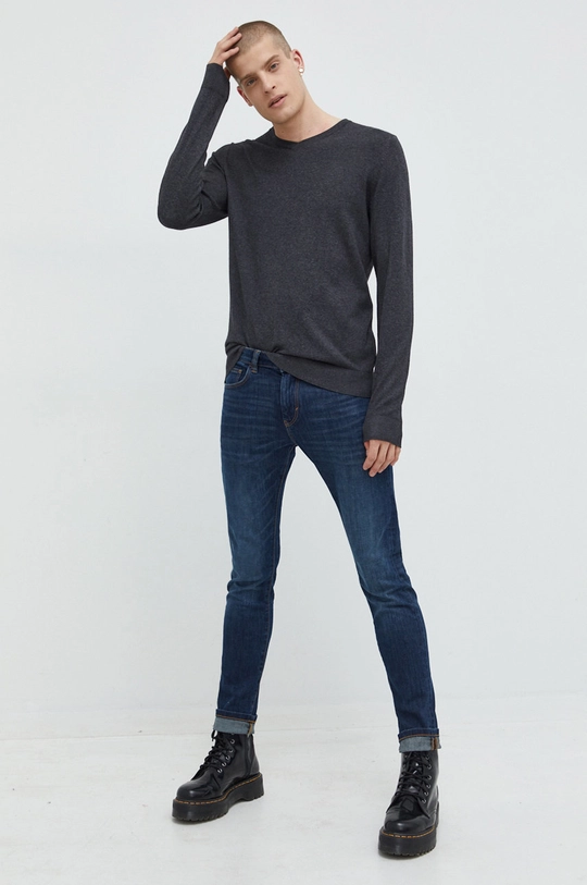 Jack & Jones sweter szary