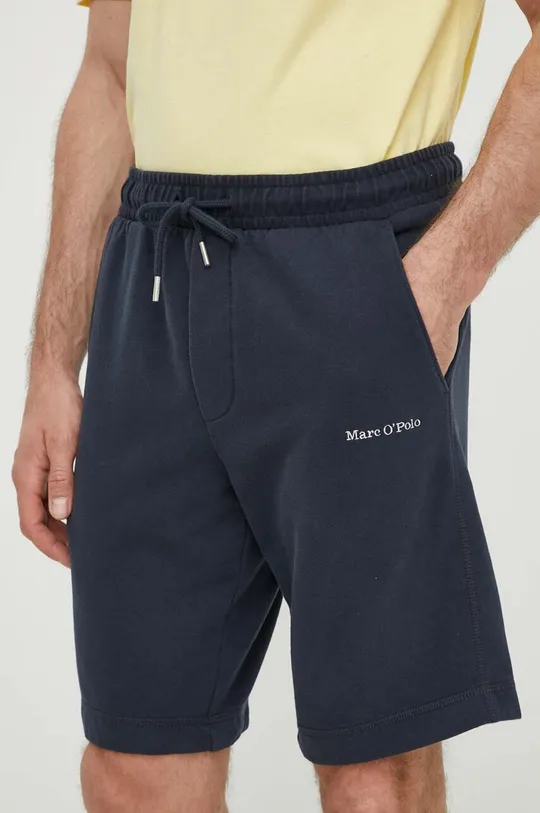 mornarsko modra Bombažne kratke hlače Marc O'Polo Moški