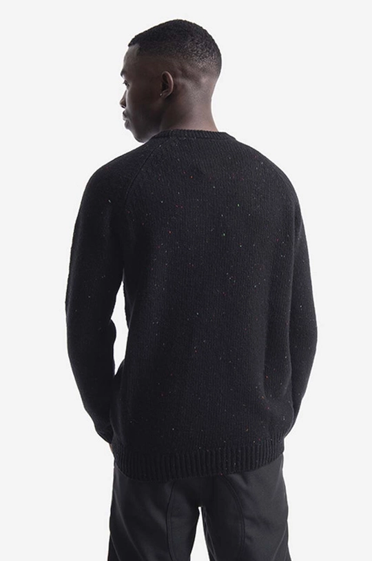 Carhartt WIP wool jumper Anglistic  78% Wool, 19% Cotton, 3% Acrylic