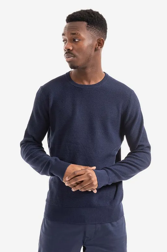 тёмно-синий Свитер Polo Ralph Lauren Coolmax Longsleeve Crewneck Мужской