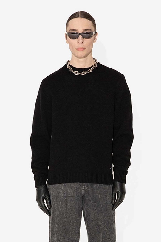 черен Пуловер с кашмир Han Kjøbenhavn Crewneck Knit Cashmere Чоловічий