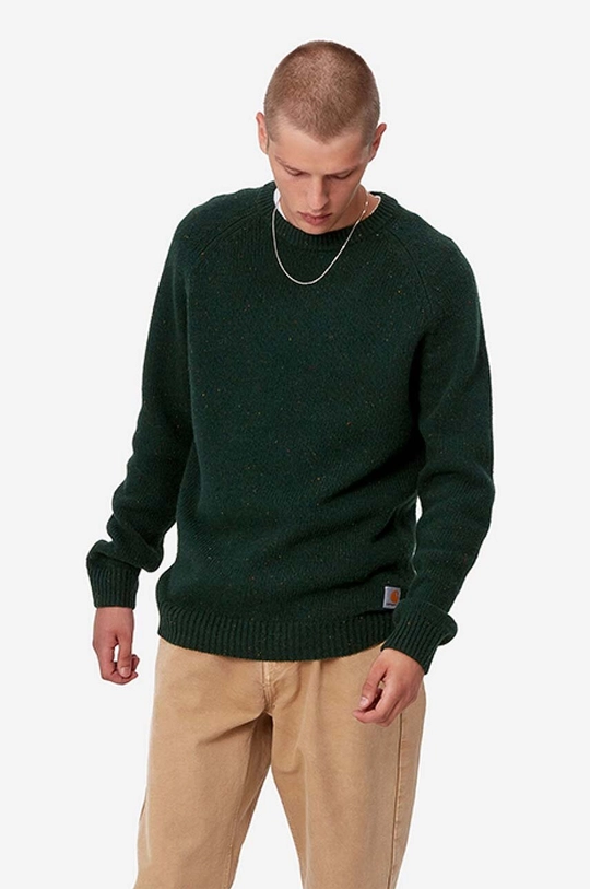 green Carhartt WIP wool jumper Men’s