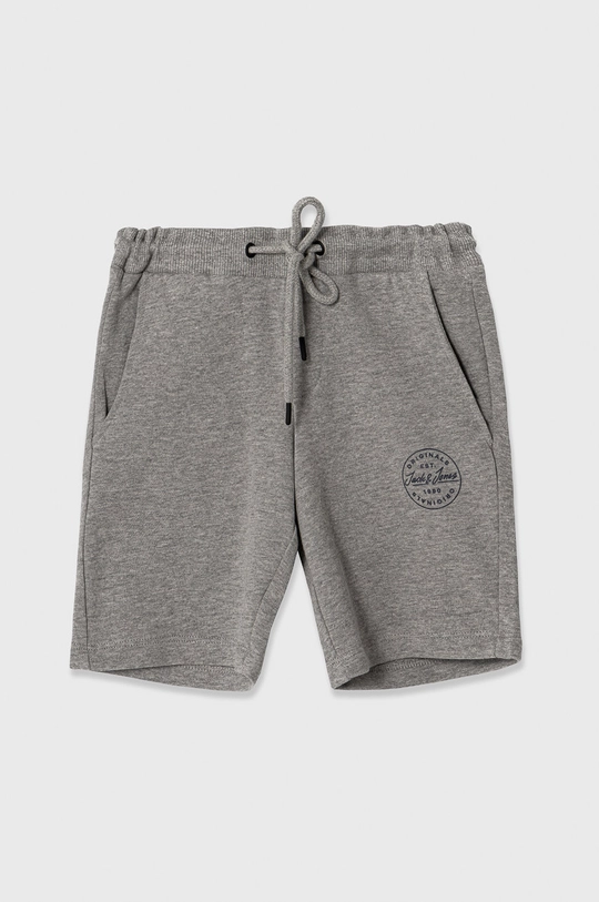 sivá Jack & Jones - Detské krátke nohavice 128-176 cm Chlapčenský