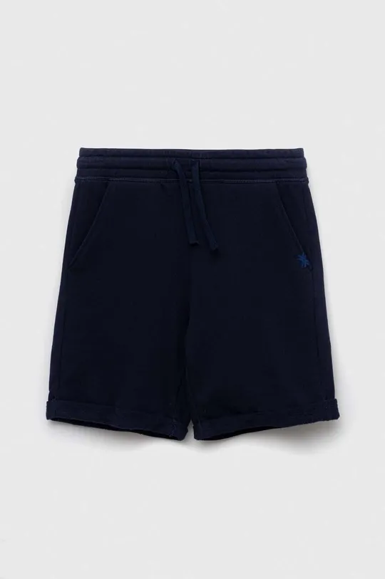 blu navy United Colors of Benetton shorts di lana bambino/a Ragazzi