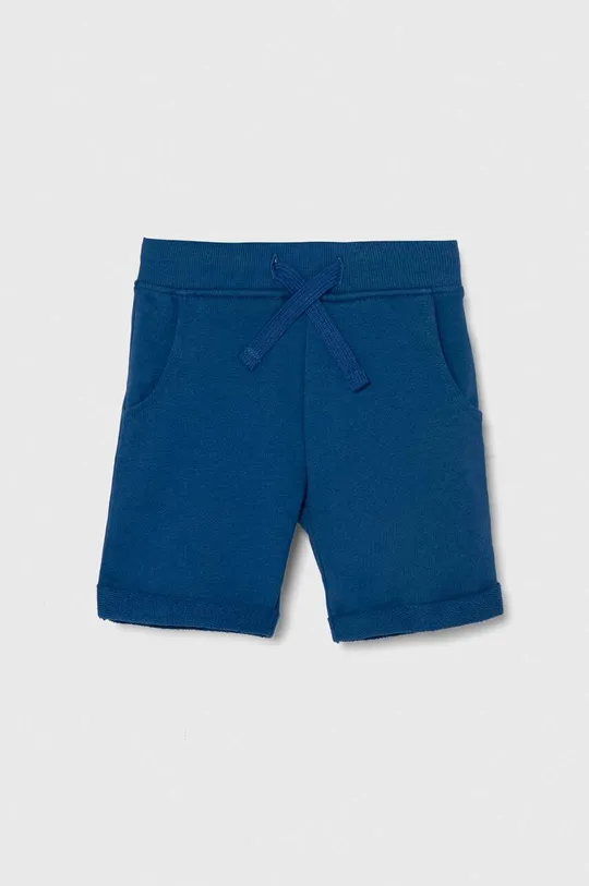голубой Детские хлопковые шорты Guess Для мальчиков