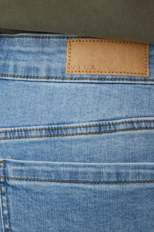niebieski Vila szorty jeansowe