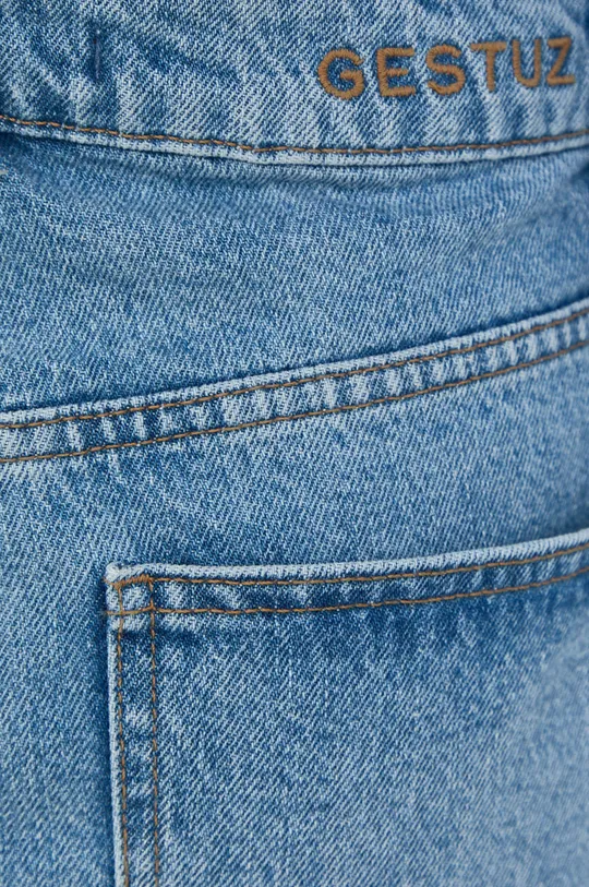 modrá Rifľové krátke nohavice Gestuz