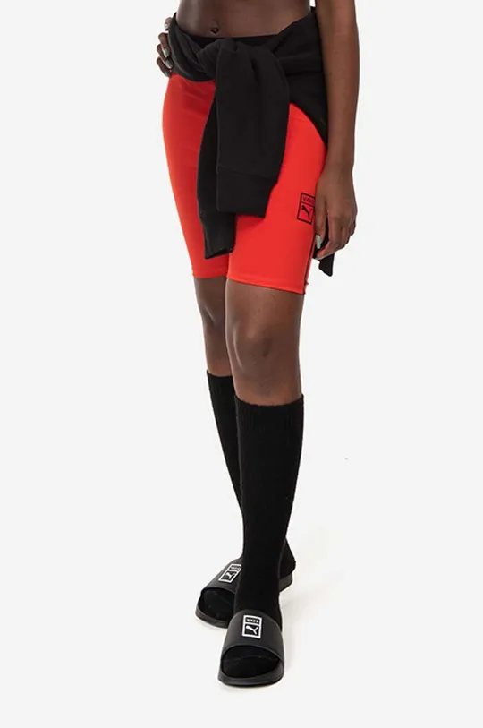 czerwony Puma szorty x Vogue Tight Shorts Damski