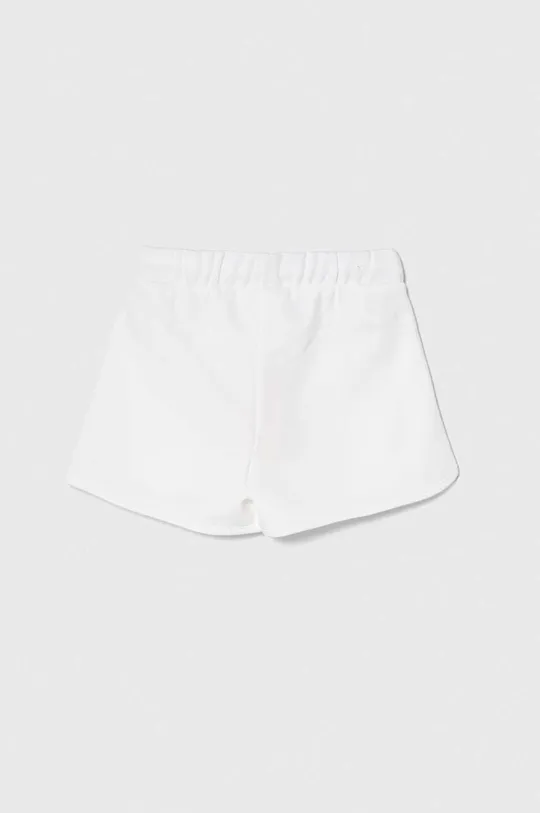 Dječje pamučne kratke hlače United Colors of Benetton bijela