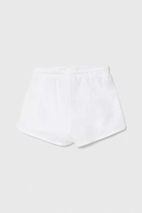 Otroške bombažne kratke hlače United Colors of Benetton bela