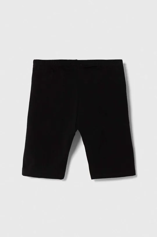 Detské krátke nohavice United Colors of Benetton čierna