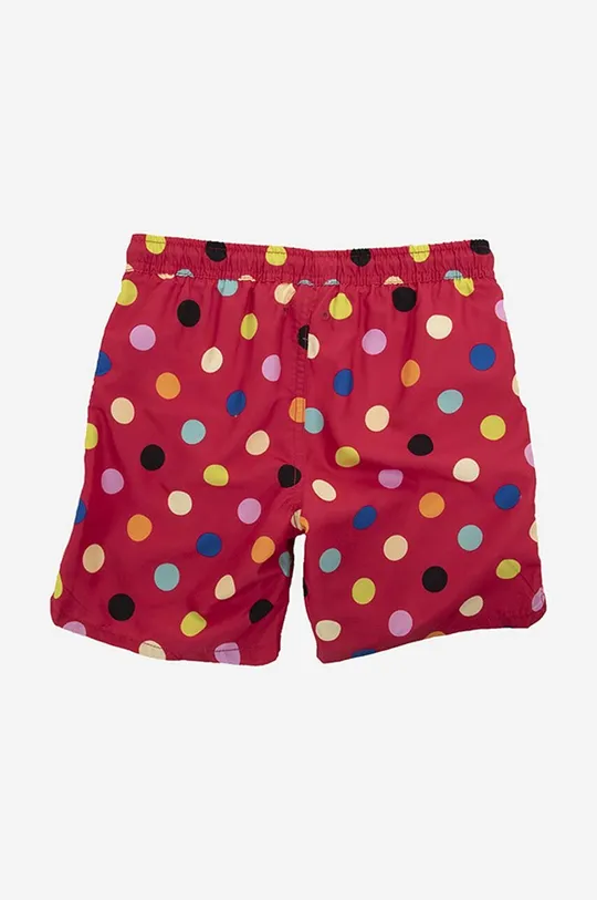 Happy Socks szorty dziecięce Big Dot czerwony
