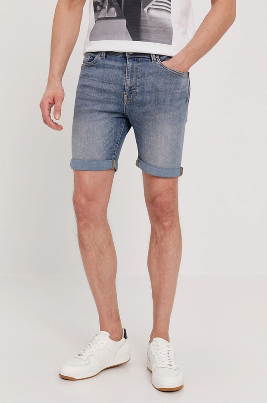 Selected Homme Szorty jeansowe 85 % Bawełna, 2 % Elastan, 13 % Poliester