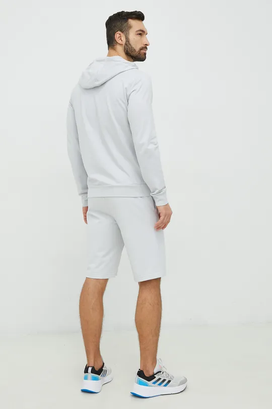 grigio EA7 Emporio Armani pantaloncini in cotone
