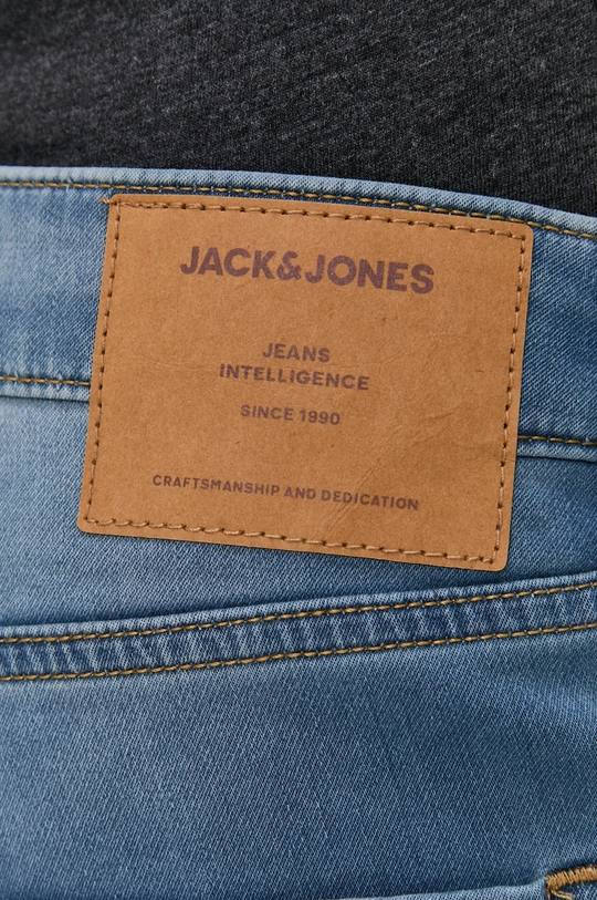 modrá Rifľové krátke nohavice Jack & Jones