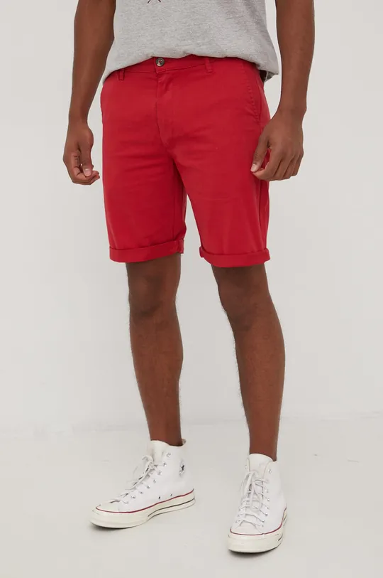 crvena Kratke hlače Solid Muški