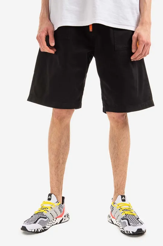 black Aries cotton shorts Walking Short Men’s