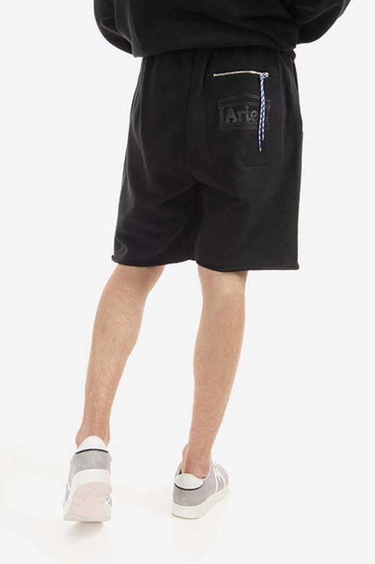 black Aries cotton shorts Premium Temple