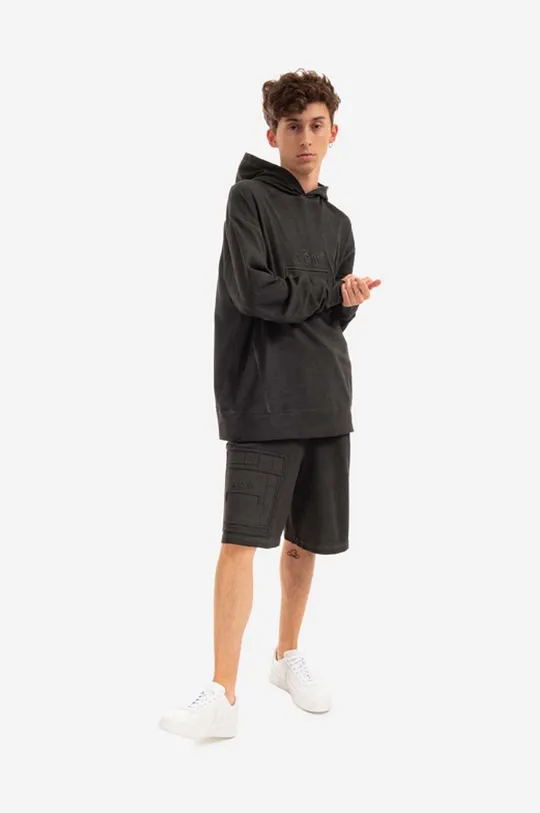 Bavlněné šortky A-COLD-WALL* Dissolve černá