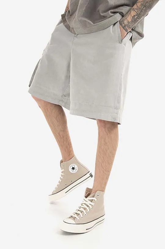 A-COLD-WALL* cotton shorts Density Shorts