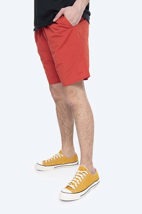 rosso HUF pantaloncini Fuck It Intl Short Uomo