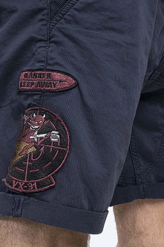 námořnická modř Kraťasy Alpha Industries Kerosene Patch