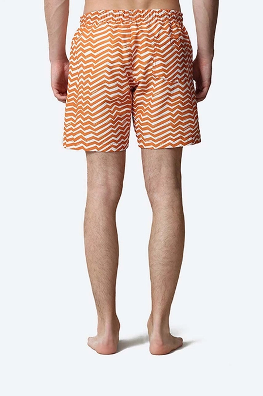 Napapijri swim shorts 4 Zigzag orange