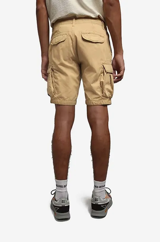 Napapijri cotton shorts brown