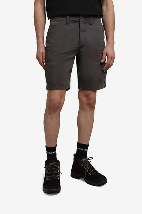 gray Napapijri cotton shorts Men’s