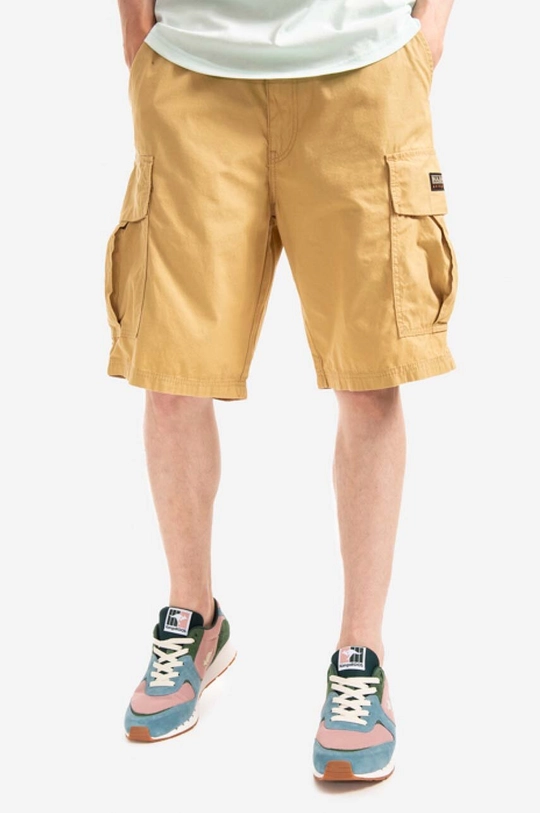 beige Napapijri cotton shorts Men’s