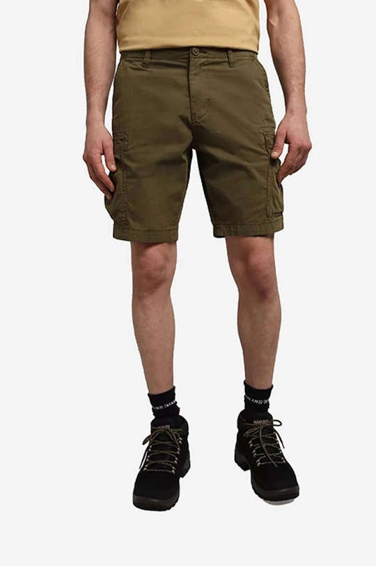 green Napapijri cotton shorts Men’s