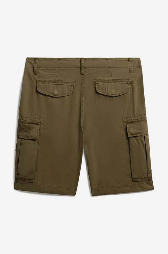 green Napapijri cotton shorts