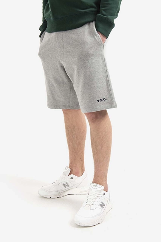 gray A.P.C. cotton shorts Men’s