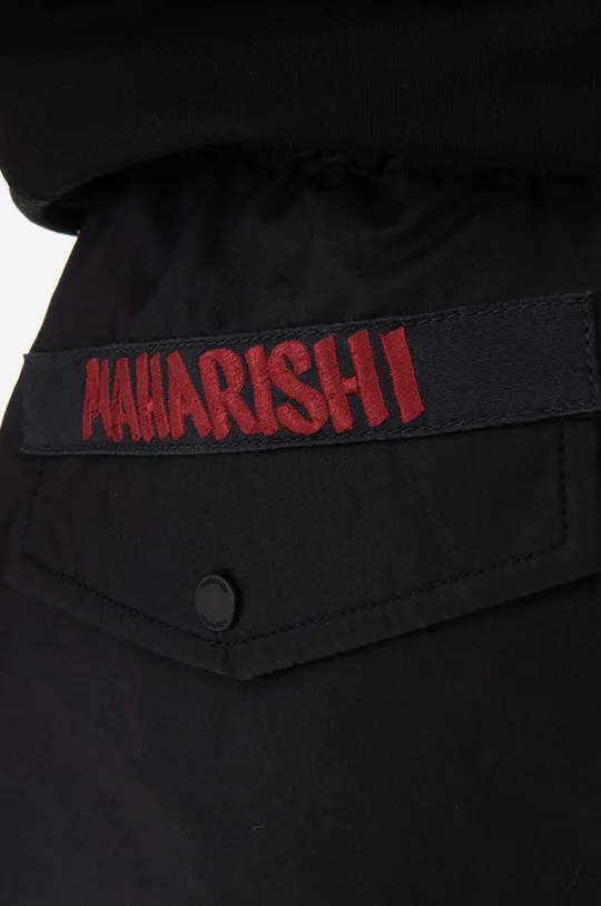 Къс панталон Maharishi Eagle Vs. Snake Embroidered Snoshorts 4025 BLACK